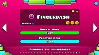 Finger Dash What The  Geometry Dash [upl. by Rinee]