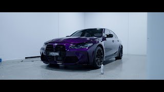 Twilight Purple G80 M3 Competition  Detailing Feature  4K [upl. by Emelen654]