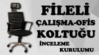 2053B  Bürocci Fileli Çalışma Koltuğu [upl. by Moule69]