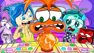 OMG The gem of Anxiety is Cracked What happened Sad story Inside Out 2 Cartoon Animation [upl. by Sheree]