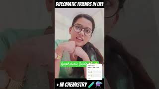 Diplomatic friends in ⚗️ 🧪 Amphoteric Oxides  Class 10th Science  Metals and Non Metals [upl. by Nrobyalc]