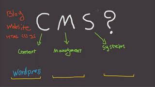 What is a CMS  Content Management Sysytem [upl. by Lana175]