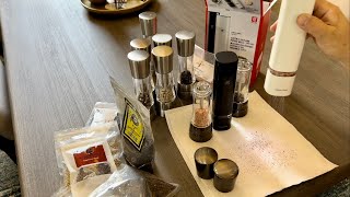 Zwilling Enfingy Salt amp Pepper Mill  The best I’ve used [upl. by Oicelem]