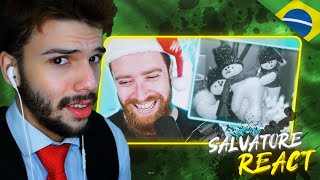 os maiores FAILS de NATAL  LubaTV SALVATORE REACT [upl. by Yecal]