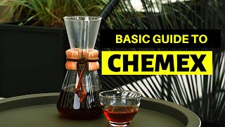 Beginner barista training On How to brew a chemex coffee 3 cup [upl. by Ahsennod]