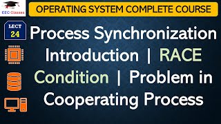 L24 Process Synchronization Introduction  RACE Condition  Problem in Cooperating Process [upl. by Nilhsa]