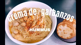 Deliciosa Crema de Garbanzos HUMUS [upl. by Lias313]