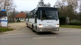 Ikarus C56 2000 Agria Volán Zrt HLD887 elmegypadlógáz [upl. by Mckeon]