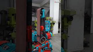 Auto Belt Grinding Machine Automatic Polishing Butting Machinery  CNC Belt GRINDER POLISHER [upl. by Enitsyrhc891]