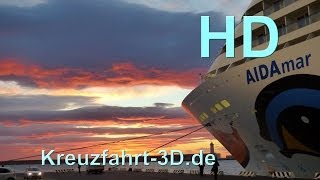 AIDA Reisebericht Mittelmeer Kreuzfahrt  Tag 4  Livorno mit AIDAmar HD  2D [upl. by Hayyifas509]