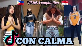 CON CALMA Dance challenge 🔥 Philippines 🇵🇭 amp Indonesia 🇲🇨 [upl. by Dreyer670]