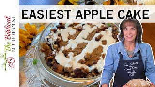 Easy Apple Cake Recipe  Perfect Fall Dessert in 5 Simple Steps [upl. by Redle]