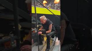 JAMES HETFIELD REACTION TO ONEs FIREWORKS SHOW LIVE 2024 METALLICA shorts [upl. by Felicity]