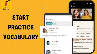 How To Start Practice Vocabulary On Cambly App [upl. by Drofnas]