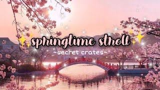 secret crates springtime stroll ✨ no copyright  indonesia 🇮🇩 [upl. by Alor]