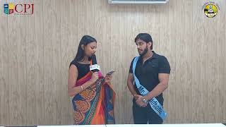 Interview of Mr Handsome  Adieu2024  Farewell Party  BALLB  BBALLB  LLM  CPJ College  GGSIPU [upl. by Ytteb]