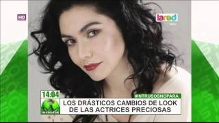 Los drásticos cambios de look de las actrices de próxima nocturna [upl. by Olds]