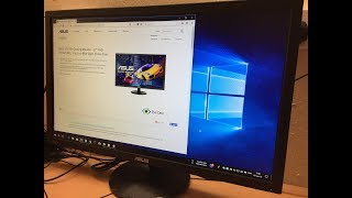 Asus VP278 27 Inch LCD Gaming HDMI VGA Monitor Unboxing Setup and Review [upl. by Wight]