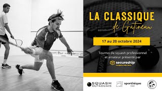 LA CLASSIQUE DE GATINEAU 2024  Samedi 19 octobre PSA Demifinale [upl. by Inilahs629]