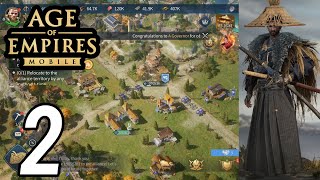 Age of Empires mobile  Upgrades amp missions Gameplay Walkthrough part 2 Android iOS [upl. by Amoakuh]