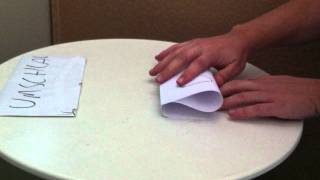 Tipp DinA4 Blatt Papier falten zur Welle  DinA4 Blatt Papier falten zur Welle Tutorial [upl. by Eiromem]