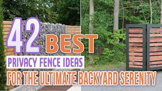 Beautiful Farmhouse Fence Ideas for Authentic Rustic Style Enhance Your Homes Charm [upl. by Repinuj]