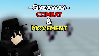 NEW Advanced Movement amp Comabt System  Roblox Studio  Giveaway At 100 Subs  100 LIkes [upl. by Odradlig]