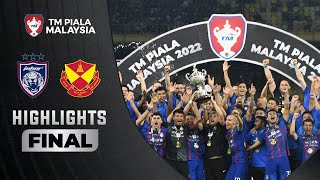 Johor Darul Tazim 21 Selangor FC  TM Piala Malaysia 2022 Highlights [upl. by Odericus956]