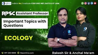 Complete Ecology In One Shot For RPSC Assistant Professor Exam 2023 [upl. by Ayotahc741]