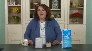 My Craft Channel Tip of the Day  Epson Salt Candle Jars Lori Allred [upl. by Allimak]