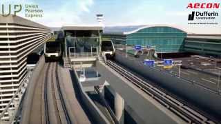 Torontos Airport Rail Link [upl. by Nickles]