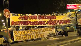 Roma quotoccupy Porta Piaquot quotGoverno risponda o non ce ne andiamoquot [upl. by Lubbock191]