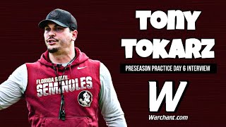 FSU QB coach Tony Tokarz Interview  Quarterback Development  FSU Football 2023  Warchant TV FSU [upl. by Areek]