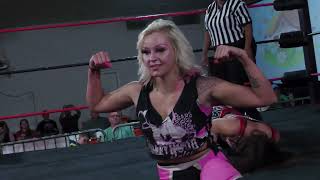 Dani Jordyn c vs Hollyhood Haley J c TITLE FOR TITLE FULL MATCH IWE prowrestling [upl. by Nodnnarb193]