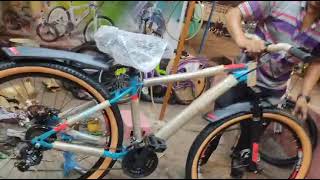 Hero Sprint Flanker suspenslon semi Fat Tyres 29 model gear cycle video all service fitting wh [upl. by Kinsley]