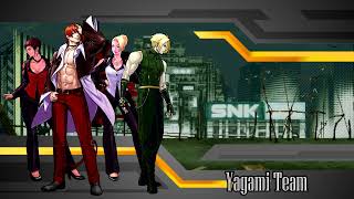 MUGEN KOF  Yagami Team Saxophone Under The Moon [upl. by Jillie]