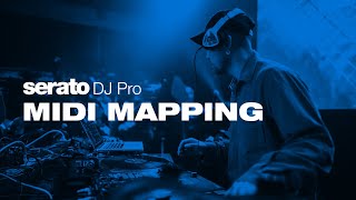 How to use Serato DJ Pros MIDI Mapping [upl. by Korey273]