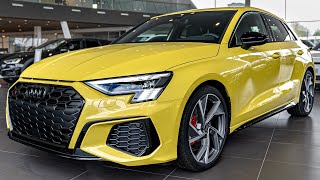 2023 Audi S3 Sportback  Interior and Exterior Details [upl. by Valenba]