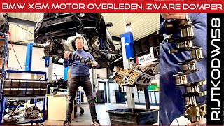 Flatline voor de X6M 44 V8 motor flinke domper  Lamborghini Aventador ophalen  Audi R8 V10  RS6 [upl. by Vergne]