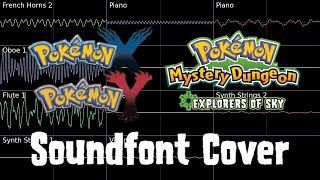 Snowbelle City  Pokemon XY PMD2 Soundfont Cover [upl. by Mavra]