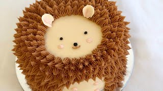 Hedgehog Cake Decorating  CAKE STYLE [upl. by Alleuol]