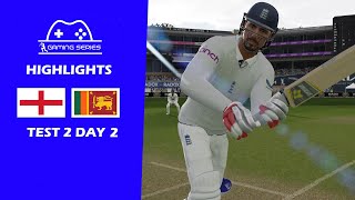 England v Sri Lanka  Test 2 Day 2 2024  The Oval London  Gaming Series [upl. by Tuneberg160]