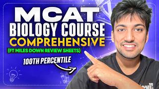 25 Hour MCAT Biology Comprehensive Course MilesDown [upl. by Osbert]