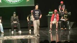 UK 2009 Korea  Poppin Final  DoKyun vs Hojin [upl. by Abbate]