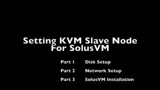 How To Setup Virtualisation With KVM On A CentOS SolusVM Slave [upl. by Honan138]