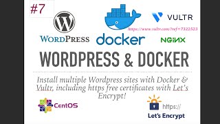 Deploy multiple Wordpress sites with Docker  7  Dockercompose Letsencrypt Nginx proxy companion [upl. by Gazzo]