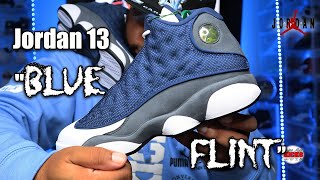 CLASSIC ‼️ JORDAN 13 BLUE FLINT OG SNEAKER REVIEW  ON FOOT LOOK [upl. by Eileek889]