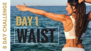 My Secret To Flatten Abdomen and Slim Your Waist  Waist Challenge Day 1 [upl. by Eizzo]