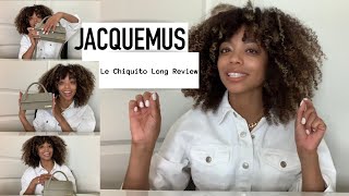 Jacquemus Le Chiquito Long ReviewWhat fits inside How to Protect iamsimplyk jacquemusbagreview [upl. by Innob]