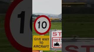 Eurofox landing at Shobdon Airfield shorts [upl. by Solegnave]